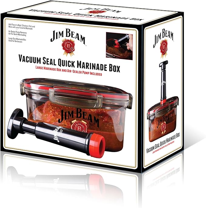 Jim Beam Vacuum Seal Marinade Box