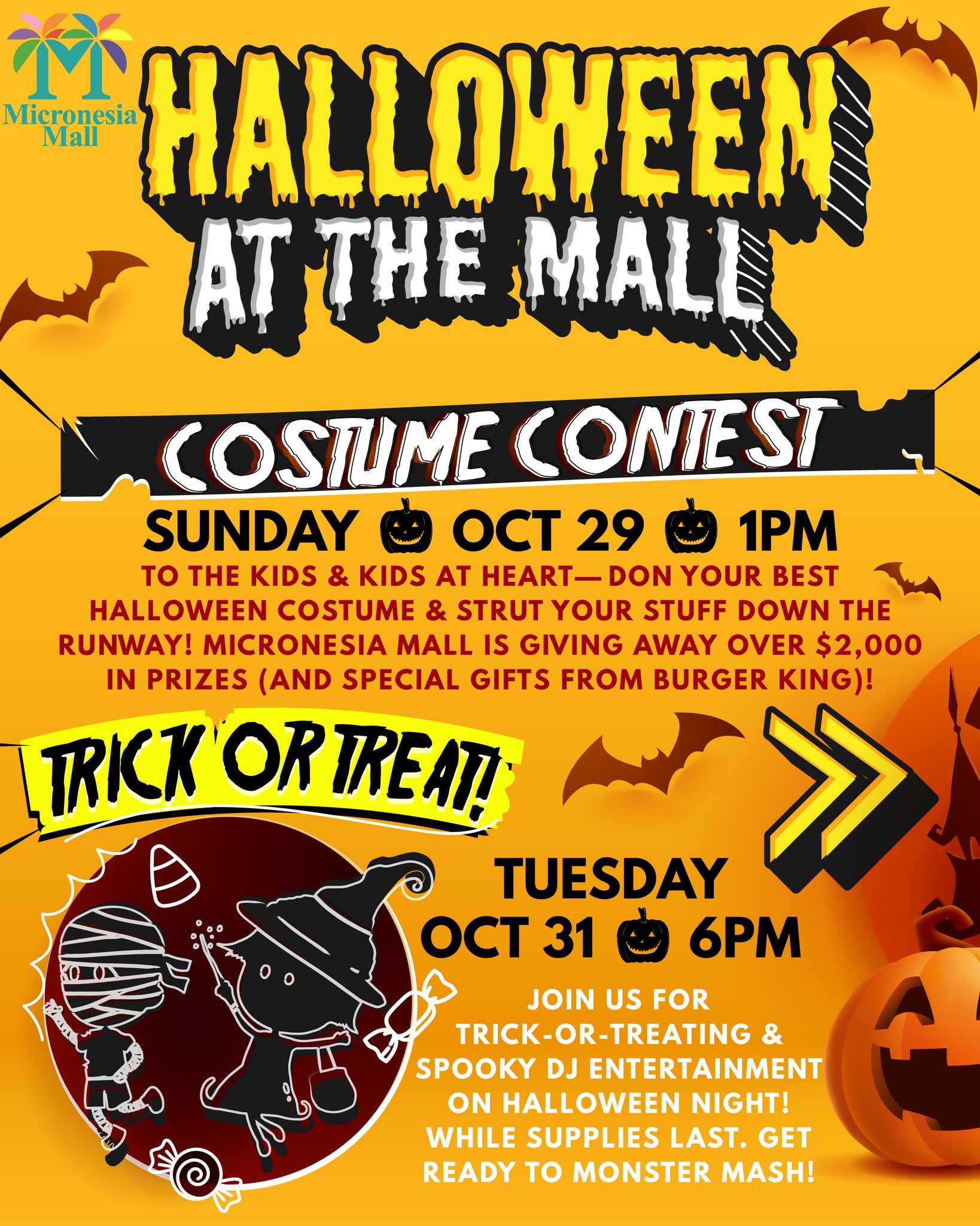 Micronesia Mall Halloween Costume Contest Guam Events